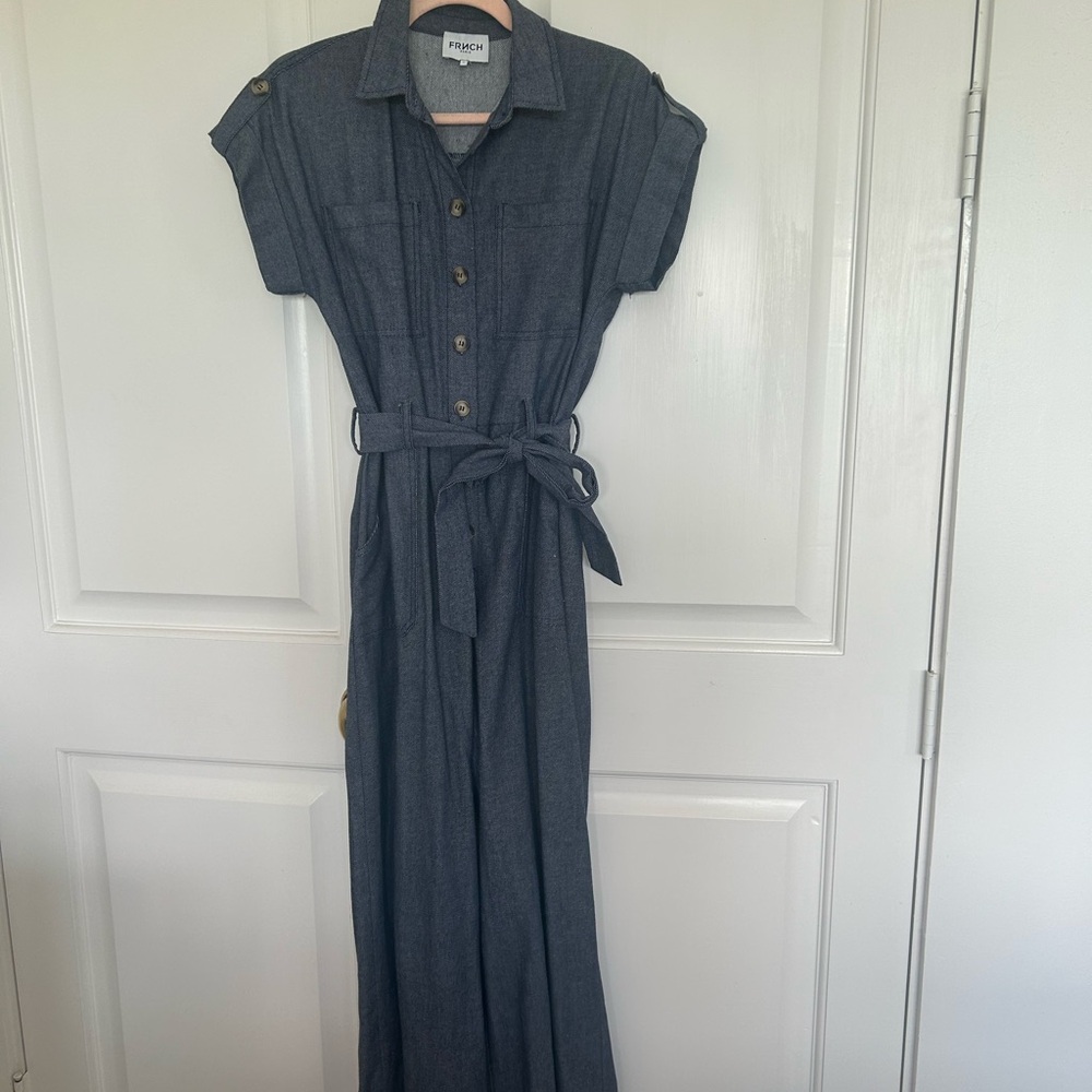 FRNCH Denim Jumpsuit